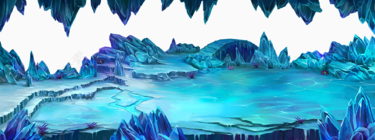 横版游戏场景地图