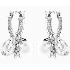 施华洛世奇首饰珍珠耳环