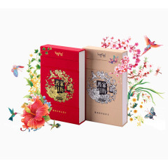 花卉环绕笔记本