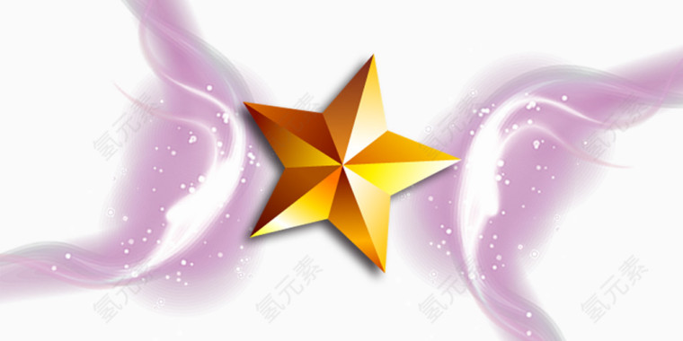 金色五角星