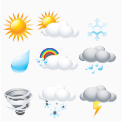 天气预报图标