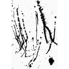 水墨喷溅元素背景