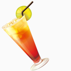 矢量艺术果汁饮料