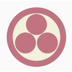 三眼圆圈日本手绘画