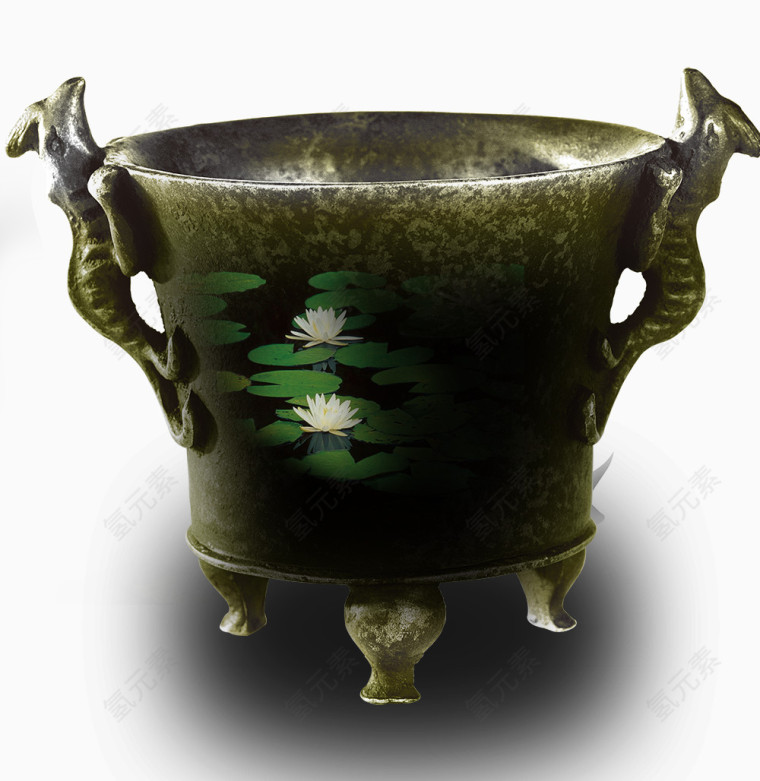 三足铜鼎