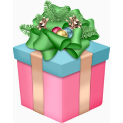 手绘圣诞礼物盒