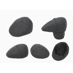 男冬季爸爸鸭舌帽