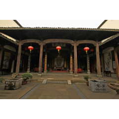 古代四合院素材背景