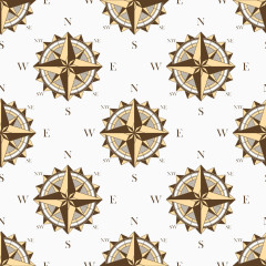 卡通指南针图案