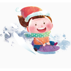 圣诞节卡通小人