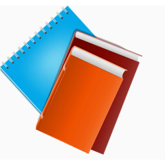 矢量卡通日记本