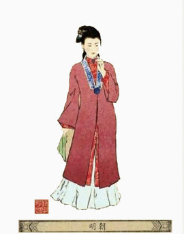 明朝女装图