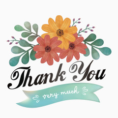 矢量装饰水彩太阳花