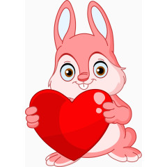 矢量手绘小兔子