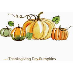 矢量图南瓜卡通元素