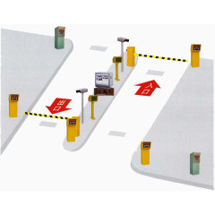 停车场出口入口