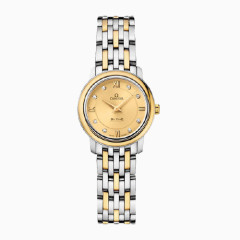 欧米茄碟飞典雅金钢石英女表