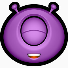 外星人阿凡达独眼巨人表情符号怪物怪物独眼外星人图标