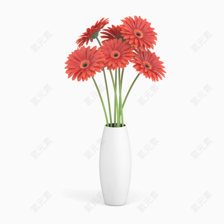 瓶子里的花朵