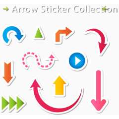 各种各样的箭头组合