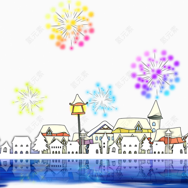 元旦新年年货主图