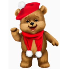 圣诞节小熊