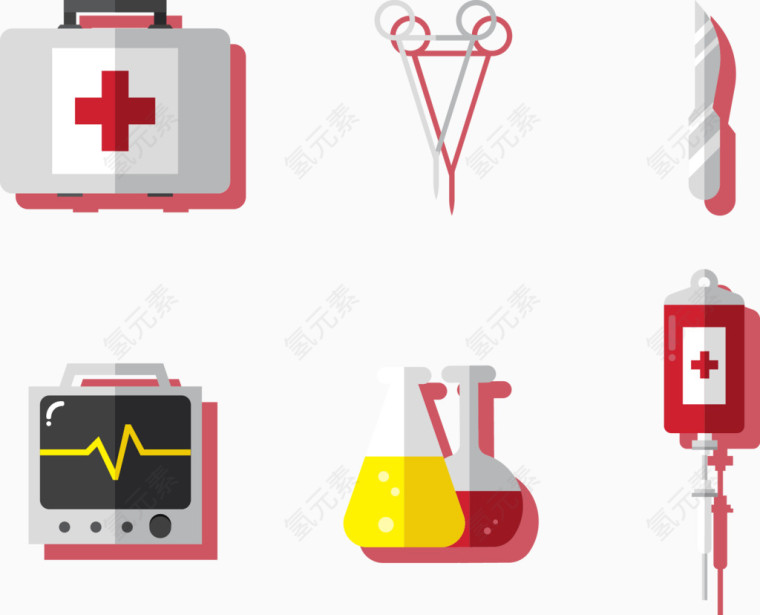 矢量图医疗器材