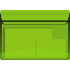 矢量手绘绿色文件夹