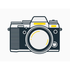 卡通矢量照相机