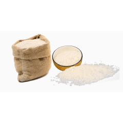 东北大米免抠素材