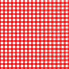 红白格子桌布