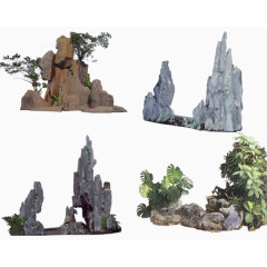 假山奇石园林设计