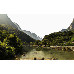 云台山潭瀑峡风景