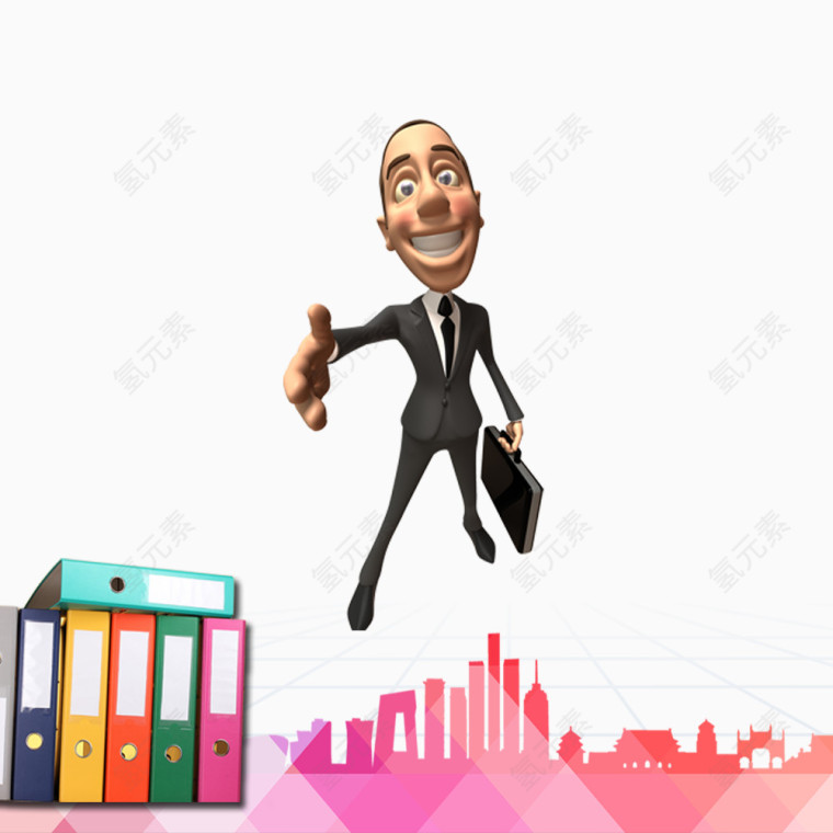 招聘海报装饰元素