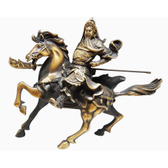 黄铜武财神素材