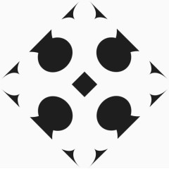 点线面构图底纹角花素材