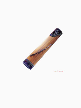 产品实物：古筝