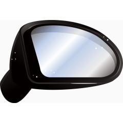 矢量汽车右后视镜素材