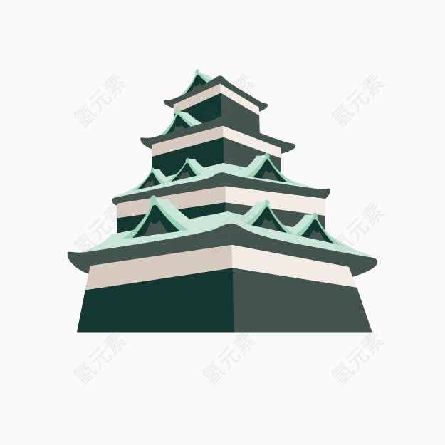 卡通建筑