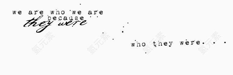 英文字体排版效果