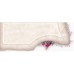 淡紫色婚庆请帖图案