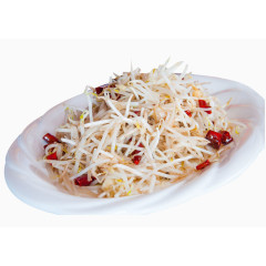 辣椒绿豆芽