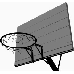 矢量篮球框
