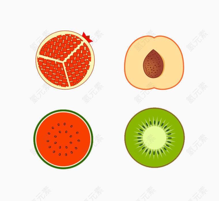 卡通水果图片素材