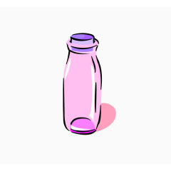卡通瓶子