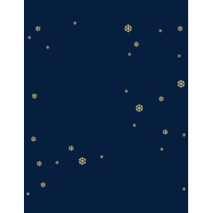 金色漂浮雪花冰晶素材