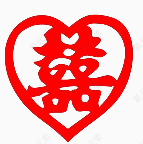 婚礼 喜字