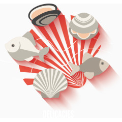 日本料理矢量素材