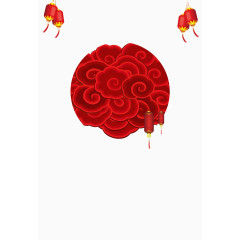 灯笼剪纸