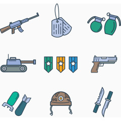 矢量图军事模型